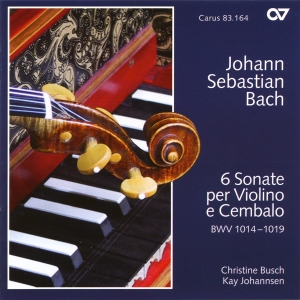 Bach J S - Sonatas For Violin And Harpsichord in the group CD / Klassiskt at Bengans Skivbutik AB (5579702)
