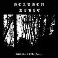 Heathen Peace - Civilisation Ends Here (Black Vinyl in the group VINYL / Upcoming releases / Hårdrock at Bengans Skivbutik AB (5580026)