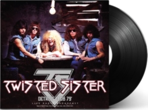 Twisted Sister - Detroit Club '79 (Black Vinyl Lp) in the group VINYL / Hårdrock at Bengans Skivbutik AB (5580393)