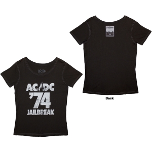 Ac/Dc - 74 Jailbreak Lady Grey T-Shirt in the group MERCHANDISE / T-shirt / Heavy Metal at Bengans Skivbutik AB (5581201r)