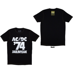 Ac/Dc - 74 Jailbreak Uni Bl T-Shirt in the group MERCHANDISE / T-shirt / Heavy Metal at Bengans Skivbutik AB (5581202r)