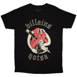 Queens Of The Stone Age - Villains Uni Bl T-Shirt in the group MERCHANDISE / T-shirt / Heavy Metal at Bengans Skivbutik AB (5581251r)