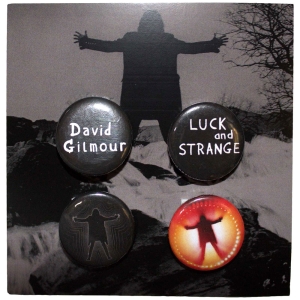 David Gilmour - Luck & Strange Pin Badge Set in the group MERCHANDISE / Pin-Button Badge / Pop-Rock at Bengans Skivbutik AB (5581536)