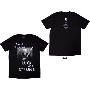 David Gilmour - Luck & Strange Portrait Uni Bl T-Shirt in the group MERCHANDISE / T-shirt / Pop-Rock at Bengans Skivbutik AB (5581544r)