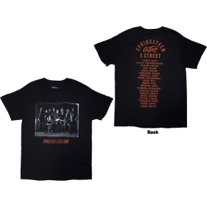 Bruce Springsteen - Tour 24 E-Street Photo Uni Bl T-Shirt in the group Minishops / Bruce Springsteen / springsteen-merch at Bengans Skivbutik AB (5581576r)