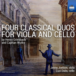 Jenny Joelson & Luzi Dubs - Four Classical Duos For Viola And C in the group CD / New releases at Bengans Skivbutik AB (5581600)