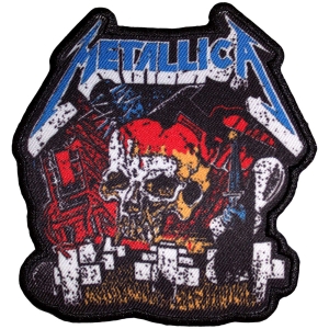 Metallica - Master Of Puppets Skull Printed Patch in the group MERCHANDISE / Patch / Heavy Metal at Bengans Skivbutik AB (5581856)