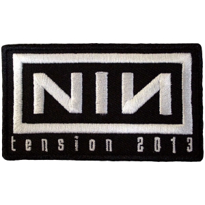 Nine Inch Nails - Tension 2013 Woven Patch in the group MERCHANDISE / Patch / Pop-Rock at Bengans Skivbutik AB (5581869)