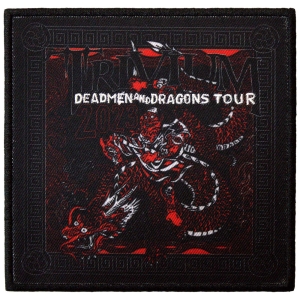 Trivium - Deadmen & Dragons Tour 23 Printed Patch in the group MERCHANDISE / Patch / Heavy Metal at Bengans Skivbutik AB (5581883)