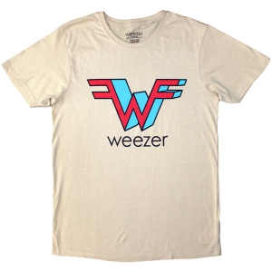Weezer - W Uni Sand T-Shirt in the group MERCHANDISE / T-shirt / Pop-Rock at Bengans Skivbutik AB (5581924r)