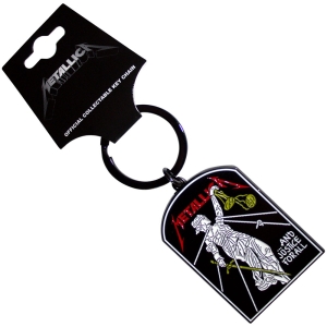 Metallica - And Justice For All Tombstone Keychain in the group MERCHANDISE / Keyring / Heavy Metal at Bengans Skivbutik AB (5581926)