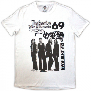 Beatles - 1969 Uni Wht T-Shirt in the group OTHER / Övrigt / at Bengans Skivbutik AB (5581963r)