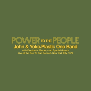 John & Yoko The Plastic Ono Band Elephant’S Memory - Power To The People – Live At The One To One Concert New York City 1972 (Yellow Colour Vinyl)(Rsd2 in the group OTHER / / at Bengans Skivbutik AB (5582261)