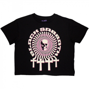Black Sabbath - Hypnotic Skull Lady Bl Crop Top in the group OTHER / Övrigt / at Bengans Skivbutik AB (5583535r)