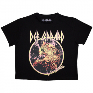 Def Leppard - Love Bites Lady Bl Crop Top in the group OTHER / Övrigt / at Bengans Skivbutik AB (5583536r)
