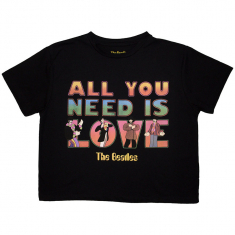 Beatles - Yellow Submarine Aynil Stacked Lady Bl Crop Top in the group OTHER / Övrigt / at Bengans Skivbutik AB (5583548r)