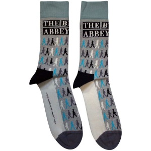 Beatles - Abbey Road Colours Crossing Repeat Uni Grey Socks in the group MERCHANDISE / / at Bengans Skivbutik AB (5583632)