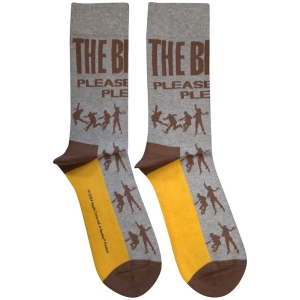 Beatles - Please Please Me Silhouettes Uni Grey Socks in the group MERCHANDISE / / at Bengans Skivbutik AB (5583640)