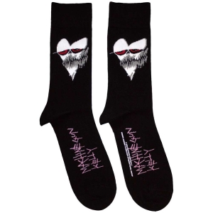 Machine Gun Kelly - Heart Face Uni Bl Socks in the group MERCHANDISE / / at Bengans Skivbutik AB (5583680)