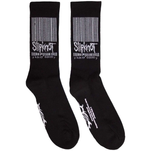 Slipknot - Barcode & Tribal S Uni Bl Socks in the group MERCHANDISE / Strumpor / Heavy Metal at Bengans Skivbutik AB (5583686)