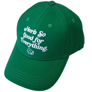 Bob Marley - Herb So Good Green Baseball Cap in the group MERCHANDISE / Cap / Reggae at Bengans Skivbutik AB (5583697)