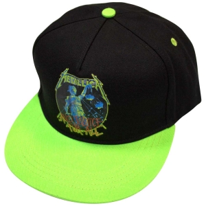 Metallica - And Justice For All Bl/Green Snapback Cap in the group MERCHANDISE / Cap / Heavy Metal at Bengans Skivbutik AB (5583713)