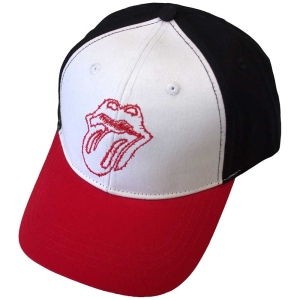 Rolling Stones - Classic Tongue Outline Red/Wht/Bl Baseball Cap in the group MERCHANDISE / Cap / Pop-Rock at Bengans Skivbutik AB (5583716)