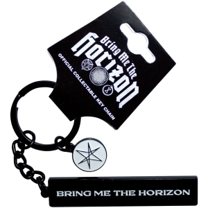Bring Me The Horizon - Text Logo 6-Point Star Charm Keychain in the group MERCHANDISE / Keyring / Heavy Metal at Bengans Skivbutik AB (5583890)