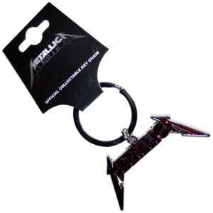 Metallica - Bright Red Logo Keychain in the group MERCHANDISE / Keyring / Heavy Metal at Bengans Skivbutik AB (5583923)