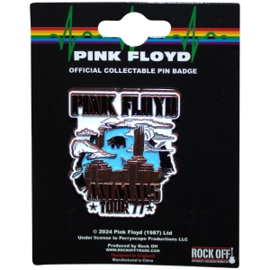 Pink Floyd - Animals Tour 77 Pin Badge in the group MERCHANDISE / Pin-Button Badge / Pop-Rock at Bengans Skivbutik AB (5583939)