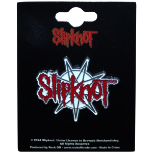 Slipknot - 9-Point Star Logo Pin Badge in the group MERCHANDISE / Pin-Button Badge / Heavy Metal at Bengans Skivbutik AB (5583959)
