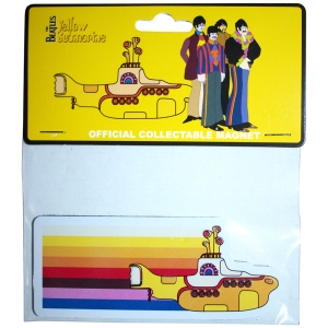 Beatles - Yellow Submarine Coloured Stripes Embossed Magnet in the group MERCHANDISE / Magnet / Pop-Rock at Bengans Skivbutik AB (5583966)