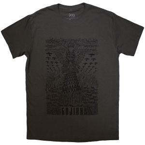 Gojira - Demon Village Uni Char T-Shirt in the group MERCHANDISE / T-shirt / Heavy Metal at Bengans Skivbutik AB (5583976r)