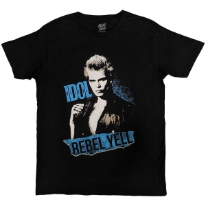 Billy Idol - Rebel Yell Blue Uni Bl T-Shirt in the group MERCHANDISE / T-shirt / Pop-Rock at Bengans Skivbutik AB (5583982r)