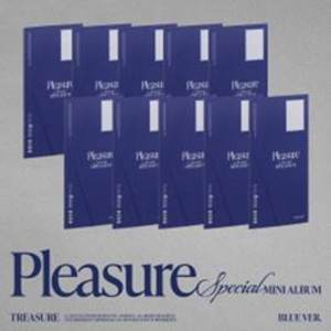Treasure - Pleasure (Blue Ver.) (Random Ver.) in the group Minishops / K-Pop Minishops / TREASURE at Bengans Skivbutik AB (5584643)