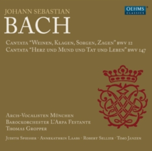 Bach - Cantatas Bwv 12 & 147 in the group Externt_Lager / at Bengans Skivbutik AB (558605)