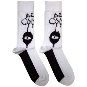 Alice Cooper - Eyes Uni Wht Socks (Size 40-44) in the group MERCHANDISE / / at Bengans Skivbutik AB (5586269)
