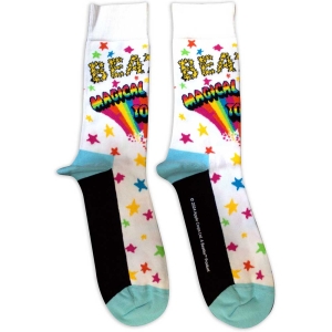 Beatles - Beatles Magical Mystery Tour Uni Wht Socks (Size 40-44) in the group MERCHANDISE / / at Bengans Skivbutik AB (5586272)
