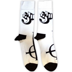 Ghost - Symbol Mono Uni Wht Socks (Size 40-44) in the group MERCHANDISE / / at Bengans Skivbutik AB (5586281)