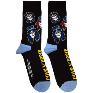 Guns N Roses - Skulls Band Uni Bl Socks (Size 40-44) in the group MERCHANDISE / / at Bengans Skivbutik AB (5586284)