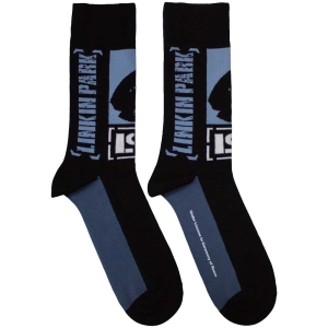 Linkin Park - Crouching Uni Bl Socks in the group MERCHANDISE / / at Bengans Skivbutik AB (5586289)