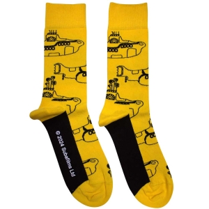 Beatles - Yellow Submarinesub Outline Repeat Uni Yell Socks in the group MERCHANDISE / / at Bengans Skivbutik AB (5586304)