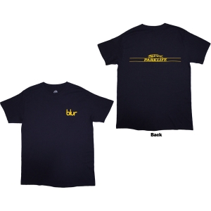 Blur - Yellow Pocket Blur / Parklife Uni Navy T-Shirt in the group MERCHANDISE / T-shirt / Pop-Rock at Bengans Skivbutik AB (5586745r)