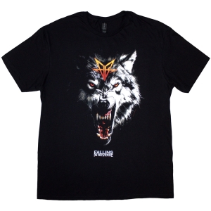 Falling In Reverse - Wolf Uni Bl T-Shirt in the group MERCHANDISE / T-shirt / Heavy Metal at Bengans Skivbutik AB (5586757r)