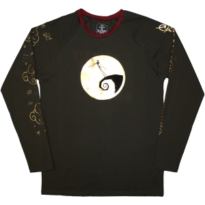 The Nightmare Before Christmas - Spiral Hill Uni Green Longsleeve in the group MERCHANDISE / T-shirt / Soundtrack at Bengans Skivbutik AB (5586789r)