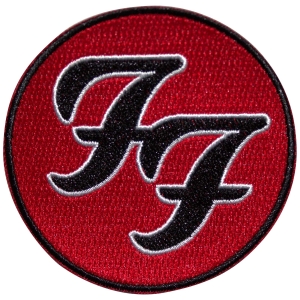 Foo Fighters - Ff Logo Woven Patch in the group MERCHANDISE / Patch / Pop-Rock at Bengans Skivbutik AB (5587230)