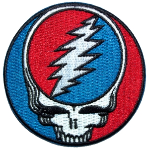 Grateful Dead - Steal Your Face Classic Woven Patch in the group MERCHANDISE / Patch / Pop-Rock at Bengans Skivbutik AB (5587233)