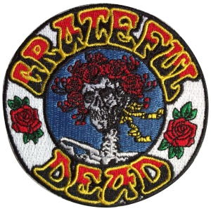 Grateful Dead - Bertha Circle Woven Patch in the group MERCHANDISE / Patch / Pop-Rock at Bengans Skivbutik AB (5587237)