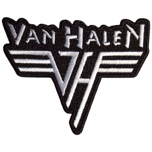 Van Halen - Retro Logo Woven Patch in the group MERCHANDISE / Patch / Heavy Metal at Bengans Skivbutik AB (5587241)