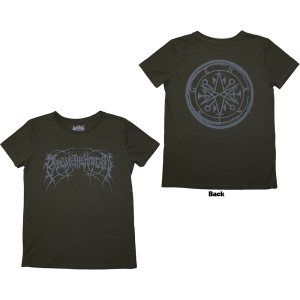 Bring Me The Horizon - Metal Logo Genxsis Lady Green T-Shirt in the group MERCHANDISE / T-shirt / Heavy Metal at Bengans Skivbutik AB (5587255r)